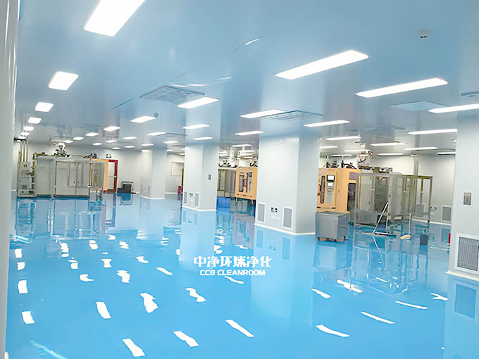 注塑凈化車間布置裝修工程